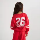 Cool Club, Dres dziewczęcy, ocieplany, czerwony