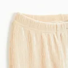 Cool Club, Jegginsy dziewczęce, flare, welurowe, beżowe