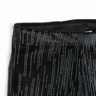 Cool Club, Jegginsy dziewczęce, flare, welurowe, czarne