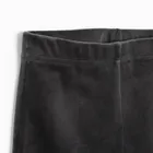 Cool Club, Jegginsy dziewczęce, flare, welurowe, grafitowe