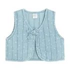 Cool Club, Kamizelka jeansowa dziewczęca, niebieska