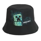 Cool Club, Kapelusz chłopięcy, dwustronny, czarno-niebieski, Minecraft