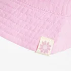 Cool Club, Kapelusz muślinowy dziewczęcy, wiązany, różowy