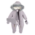 Cool Club, Kombinezon dziewczęcy z kapturem, jasnofioletowy