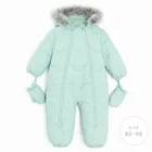 Cool Club, Kombinezon dziewczęcy z kapturem, ocieplany, miętowy