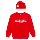 Cool Club, Komplet chłopięcy, Bluzka z długim rękawem, Czapka Mikołaja, czerwony