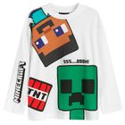 Cool Club, Komplet chłopięcy, Bluzka z długim rękawem, Spodnie dresowe, mix, Minecraft