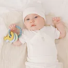 Cool Club, Komplet chłopięcy, Body z krótkim rękawem, Półśpiochy, Czapka, biały