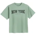 Cool Club, Komplet chłopięcy, T-shirt, Szorty, khaki