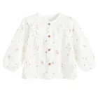 Cool Club, Komplet dziewczęcy, Bluzka muślinowa z długim rękawem, Jegginsy, prążkowane, mix