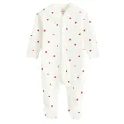 Cool Club, Komplet dziewczęcy, Body z długim rękawem, Półśpiochy, Pajac, Czapka, biały