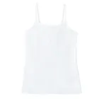 Cool Club, Komplet dziewczęcy, Podkoszulek na ramiączka, Majtki figi, prążkowany, biały