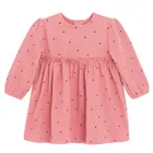 Cool Club, Komplet dziewczęcy, Sukienka z długim rękawem, Opaska, różowy