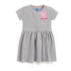 Cool Club, Komplet dziewczęcy, Sukienka z krótkim rękawem, Opaska, Legginsy, mix, Świnka Peppa