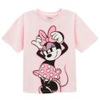 Cool Club, Komplet dziewczęcy, T-shirt, Legginsy, kolarki, różowy, Myszka Minnie