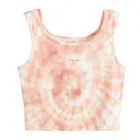 Cool Club, Komplet dziewczęcy, Top, prążkowany, Spodnie materiałowe, mix