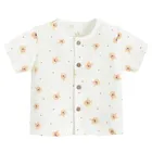 Cool Club, Komplet muślinowy chłopięcy, Koszula z krótkim rękawem, Szorty, biały, Kubuś Puchatek