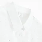 Cool Club, Koszula dziewczęca z długim rękawem, biała