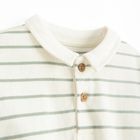 Cool Club, Koszulka polo chłopięca z długim rękawem, ecru