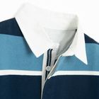 Cool Club, Koszulka polo chłopięca z długim rękawem, niebieska