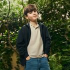 Cool Club, Koszulka polo chłopięca z krótkim rękawem, beżowa