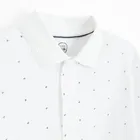 Cool Club, Koszulka polo chłopięca z krótkim rękawem, biała