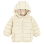Cool Club, Kurtka chłopięca z kapturem, beżowa