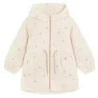 Cool Club, Kurtka dziewczęca z kapturem, beżowa