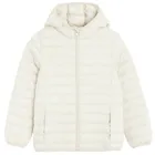 Cool Club, Kurtka dziewczęca z kapturem, ecru