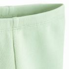 Cool Club, Legginsy dziewczęce 3/4, prążkowane, zielone