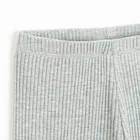 Cool Club, Legginsy dziewczęce, flare, prążkowane, szare