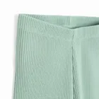 Cool Club, Legginsy dziewczęce, flare, prążkowane, zielone