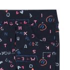 Cool Club, Legginsy dziewczęce, granatowe, literki