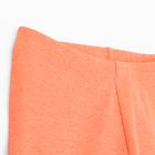 Cool Club, Legginsy dziewczęce, kolarki, prążkowane, pomarańczowe fluo