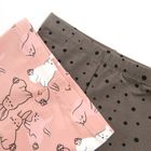 Cool Club, Legginsy dziewczęce, mix, króliki, kropki, zestaw, 2 szt.