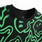 Cool Club, Luźny t-shirt chłopięcy, czarny, SmileyWorld