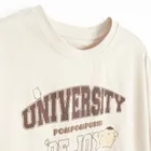 Cool Club, Luźny t-shirt dziewczęcy, beżowy, Hello Kitty and Friends