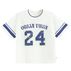 Cool Club, Luźny t-shirt dziewczęcy, biały