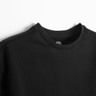 Cool Club, Luźny t-shirt dziewczęcy, czarny