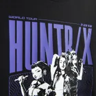Cool Club, Luźny t-shirt dziewczęcy, czarny, K-Pop Demon Hunters