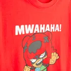 Cool Club, Luźny t-shirt dziewczęcy, czerwony, Brawl Stars