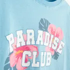 Cool Club, Luźny t-shirt dziewczęcy, niebieski