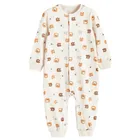 Cool Club, Pajac chłopięcy, beżowy, zestaw, 2 szt.