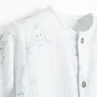 Cool Club, Pajac chłopięcy, muślinowy, biały, Dumbo