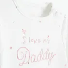 Cool Club, Pajac dziewczęcy, biało-różowy