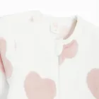 Cool Club, Pajac dziewczęcy, polarowy, biały