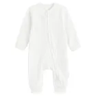 Cool Club, Pajac niemowlęcy, bawełna organiczna, biały, zestaw, 2 szt.