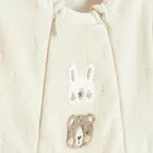 Cool Club, Pajac niemowlęcy, welurowy, beżowy