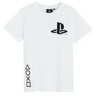 Cool Club, Piżama chłopięca, biało-niebieska, PlayStation
