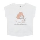 Cool Club, Piżama dziewczęca, biało-szara, We Bare Bears